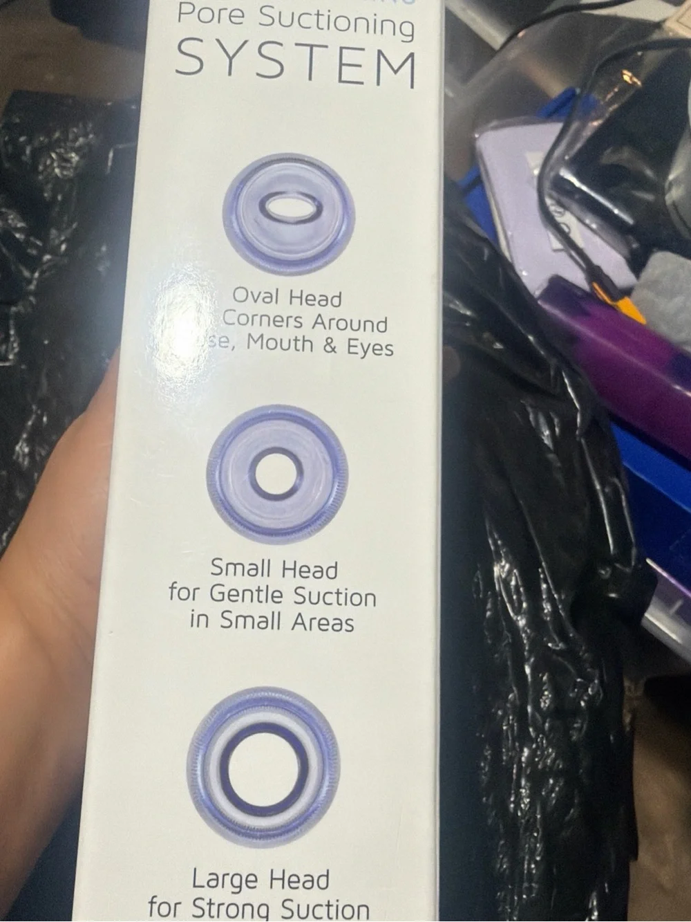 Deep Cleaning Pore Suction System - White/Blue